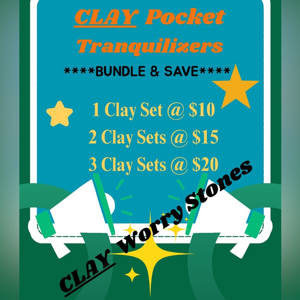 BUNDLE & SAVE CLAY!!!
